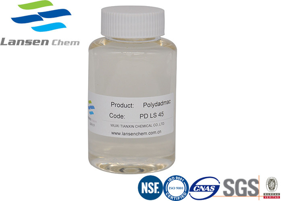 Thuốc nhuộm chống đông máu Polydadmac Chất chống tĩnh điện để xử lý nước thải