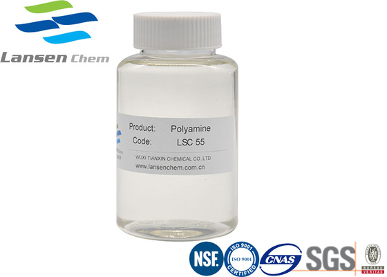 Xử lý nước bằng chất keo tụ polymer Polyamine Anionic Thùng rác trong hệ thống nước trắng