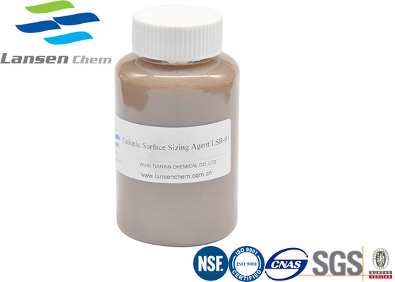 Chất định cỡ bề mặt cation Giấy bìa cứng PH 2-4 Nhiệt độ lưu trữ 4- 30oC