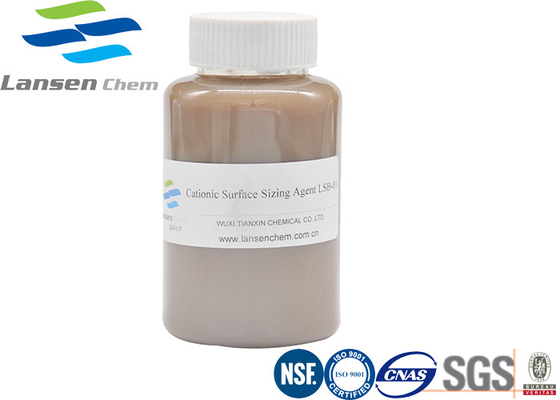 Hóa chất kích thước bề mặt cation Hàm lượng rắn 30 ± 2