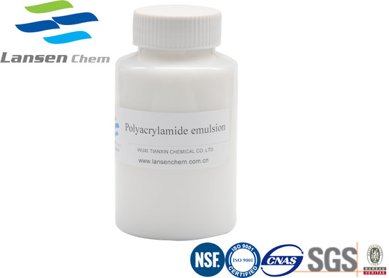 Sắt thép trắng CAS 9003-05-8 Anionic Polyacrylamide Emulsion