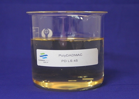 Xử lý nước thải Polydadmac Coagulant Loại bỏ màu Chất khử màu Keo tụ nhanh
