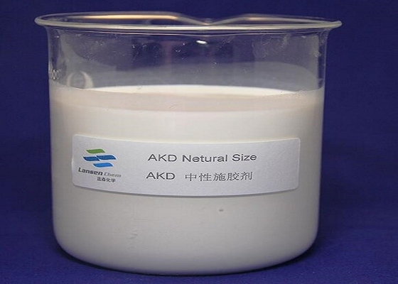 Chống nước Alkyl Ketene Dimer Nhũ tương Kích thước mạng Giấy trung tính Làm cho khả năng ngâm