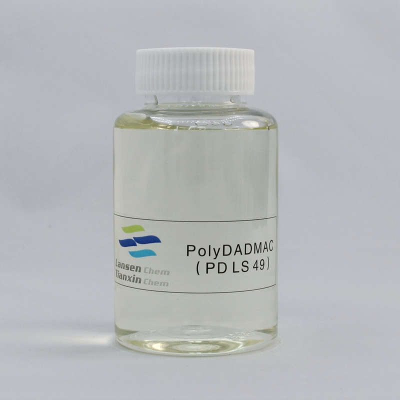 chất keo tụ hữu cơ chống tĩnh điện Polydadmac xử lý nước và nước thải công nghiệp giấy khử màu và chất keo tụ