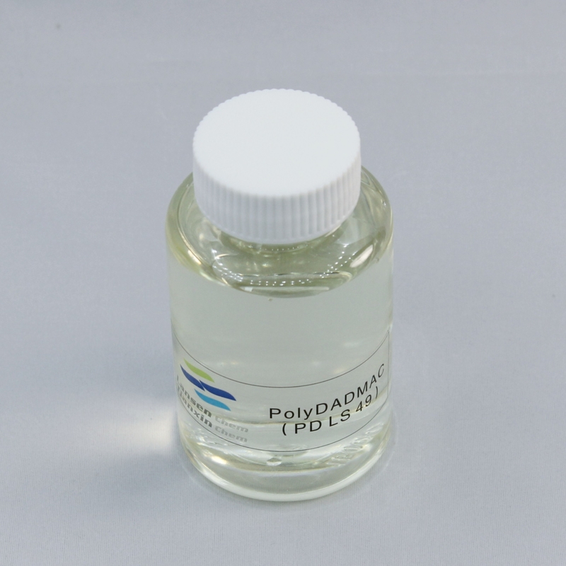 chất keo tụ hữu cơ chống tĩnh điện Polydadmac xử lý nước và nước thải công nghiệp giấy khử màu và chất keo tụ