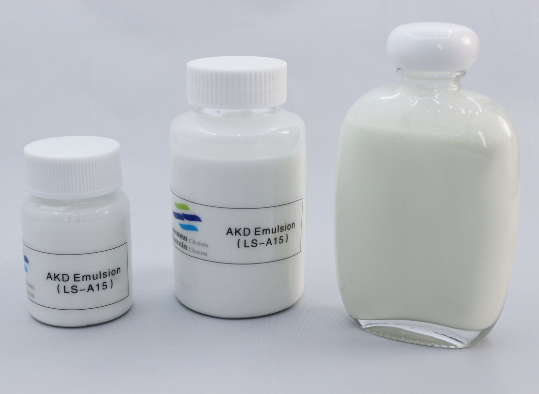 Chất định cỡ trung tính alkyl ketene dimer AKD Nhũ tương làm giấy văn hóa như giấy lưu trữ và giấy in