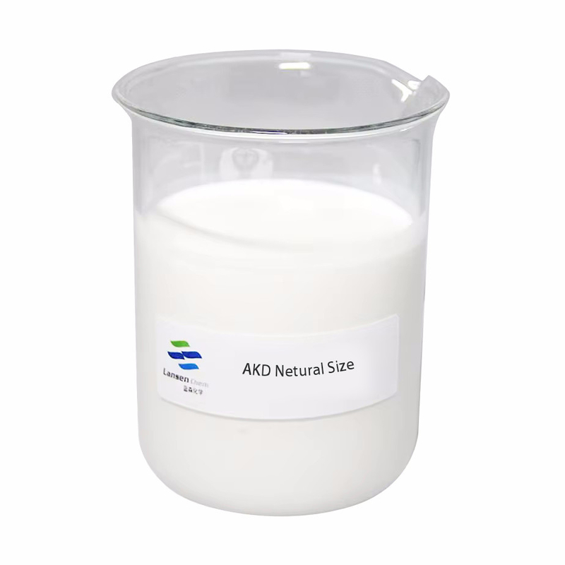 Bột giấy Cơ quan kích thước nội bộ Tạo giấy Hỗ trợ hóa học Alkyl Ketene Dimer White Emusion AKD kích thước trung tính Tăng chất lượng giấy