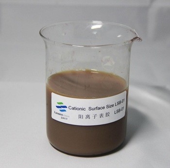 Công nghiệp bột giấy Chất kích thước bề mặt cation Chất nhũ tương Styrene Acrylic cho giấy gợn sóng