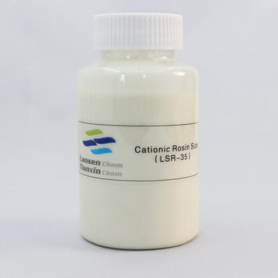 Nhũ tương trắng Cation Rosin 35% Hóa chất giấy cho giấy văn hóa và giấy in báo