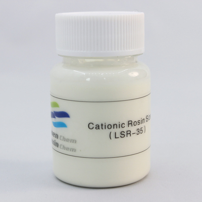 Nhũ tương trắng Cation Rosin 35% Hóa chất giấy cho giấy văn hóa và giấy in báo
