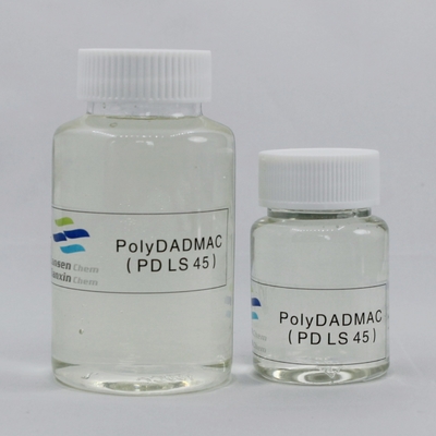 Nguyên chất xử lý nước đông tụ Polydadmac Pale Amber Liquid PD LS 45