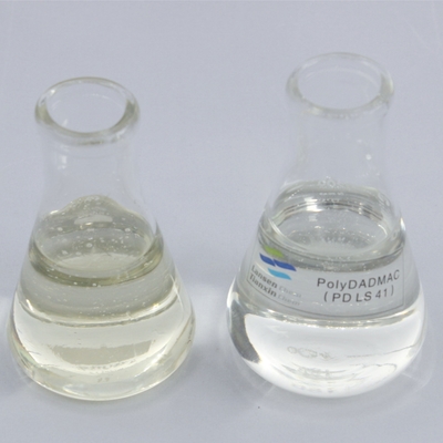 chất keo tụ hữu cơ chống tĩnh điện Polydadmac xử lý nước và nước thải công nghiệp giấy khử màu và chất keo tụ