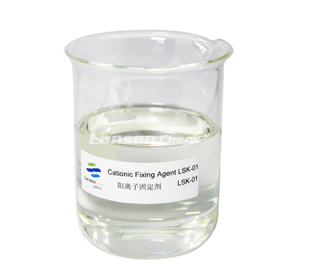 Độ nhớt 350-650 Cps Chất cố định cationic Trọng lượng phân tử thấp Hiệu quả cao