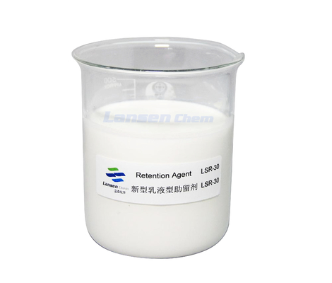 Duy trì và lọc AID Papermaking Độ nhớt thấp Nồng độ cao
