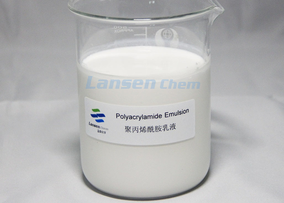 Chất hỗ trợ làm giấy Hỗ trợ giữ lại Polyacrylamide PAM Nhũ tương Quặng Phụ gia thay thế quặng