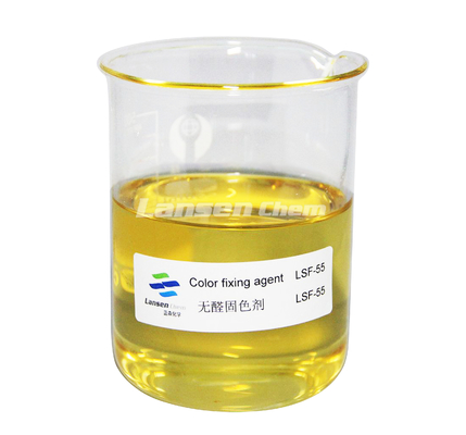 Chất phủ màu công nghiệp cố định màu Chất lỏng màu vàng đến màu nâu nhớt