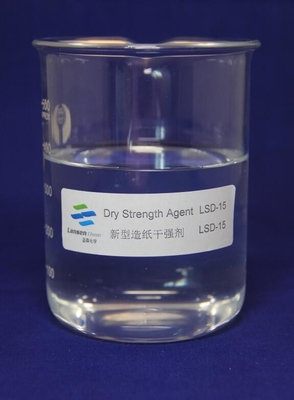Chất cường độ khô trong suốt công nghiệp Amphoteric LSD-15 / LSD-20 4 - 25℃