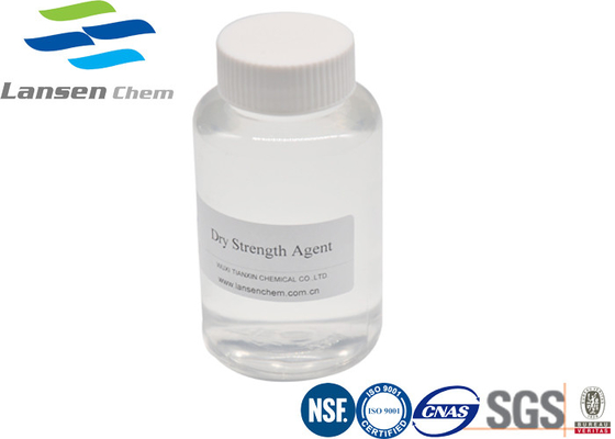 Chất cường độ khô trong suốt công nghiệp Amphoteric LSD-15 / LSD-20 4 - 25℃