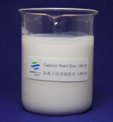 Đại lý định cỡ giấy cation LSR-35 Lưu trữ hiệu quả cao 4-25 ℃ Thời hạn sử dụng 6 tháng