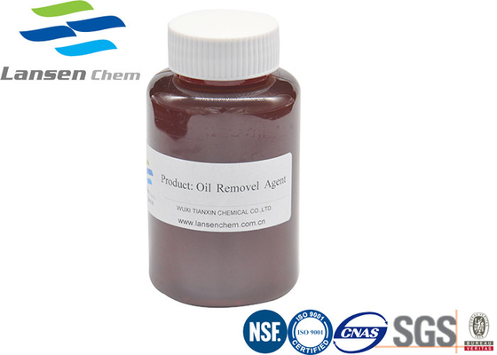 PH 2-5 Chất loại bỏ dầu Nhũ hóa Chất lỏng màu vàng LSY-502 Chất khử nhũ tương Nhà máy lọc dầu Xử lý nước thải Chất kết bông