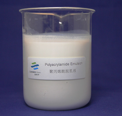 Polymer Cationic Polyacrylamide Emulsion màu trắng để làm giấy (cation / anion)