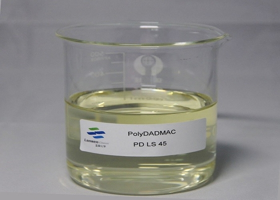 Polydadmac Coagulant làm mất ổn định và đông cứng các chất rắn lơ lửng và chất tích điện âm trong nước thải