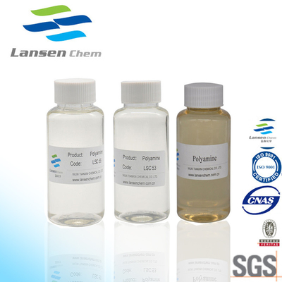 Polyamine Flocculant Polyamine lỏng màu vàng nhạt