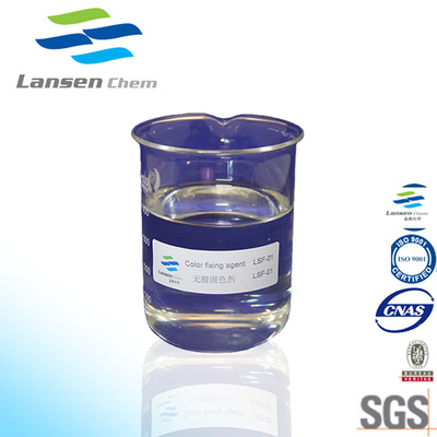Chất cố định thuốc nhuộm cation Chất lỏng màu sáng Dính Chất lỏng bậc bốn Amoni Cation Polyme
