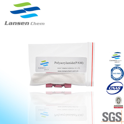 Hóa chất có độ nhớt cao Polyacrylamide PAM Khử nước bùn thải Nước thải công nghiệp than