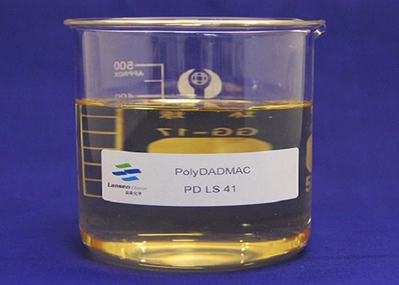 Xử lý nước thải Chất đông tụ Polydadmac Chất hấp phụ hoạt hóa cation Hàm lượng rắn 40 ± 1%
