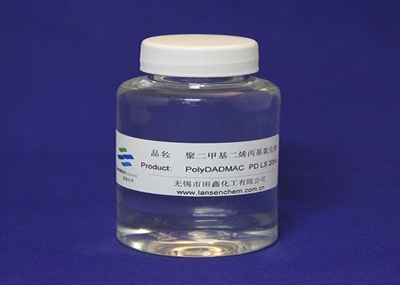 Công nghiệp dệt Polydadmac Chất đông tụ không dễ cháy Xử lý nước y tế Liquird