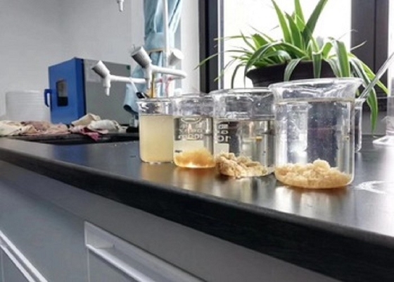 Chất khử màu nước LSD-01 50% Dicyandiamide Formaldehyde Resin Chất phụ trợ hóa học