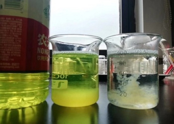 Chất khử màu nước LSD-01 50% Dicyandiamide Formaldehyde Resin Chất phụ trợ hóa học