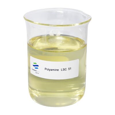 Chất keo tụ Polyamine với hàm lượng chất rắn 50% để làm trong nước có trọng lượng phân tử cao trong xử lý nước thải dầu khí