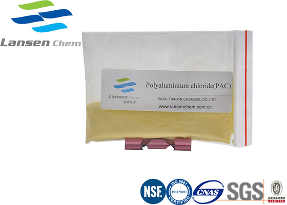 1327-41-9 Polyaluminium Clorua Xử lý nước Chất keo tụ PAC Chất hóa học phụ trợ