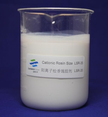 Chất nhũ hóa Hóa chất định cỡ dệt Phân tán cation Chất phân tán Rosin Chất tạo khối 35%